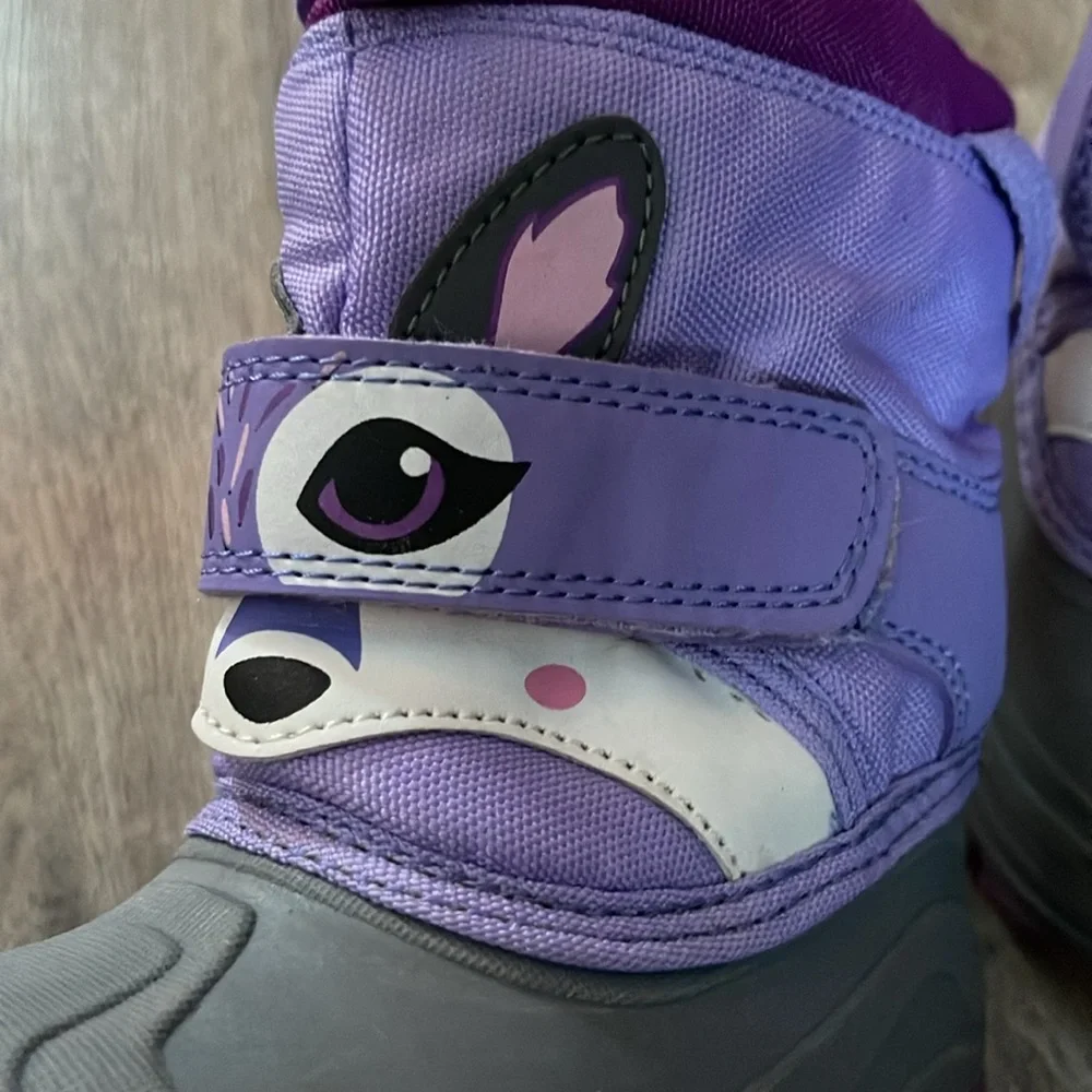 Kids Winter Bunny Boots Size 5
